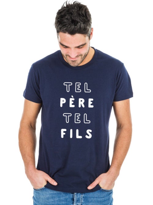 T-shirt Man - TEL PÈRE TEL FILS 2 MPT - Kiabi T-shirt Man - TEL PÈRE TEL FILS 2 MPT - Kiabi