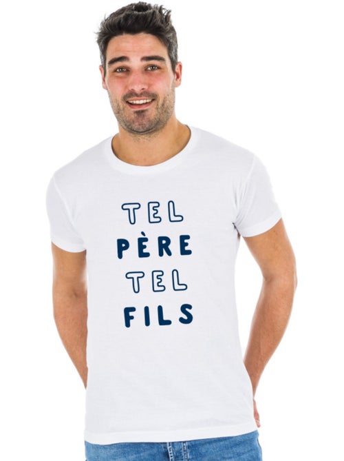 T-shirt Man - TEL PÈRE TEL FILS 2 MPT - Kiabi T-shirt Man - TEL PÈRE TEL FILS 2 MPT - Kiabi