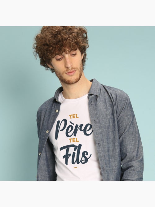 T-shirt Man - TEL PERE TEL FILS - Kiabi T-shirt Man - TEL PERE TEL FILS - Kiabi