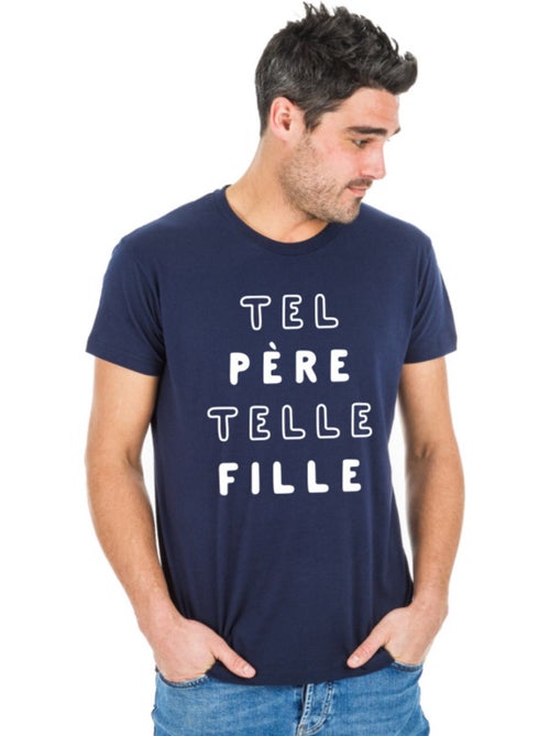 T-shirt Man - TEL PÈRE TELLE FILLE MPT - Kiabi T-shirt Man - TEL PÈRE TELLE FILLE MPT - Kiabi