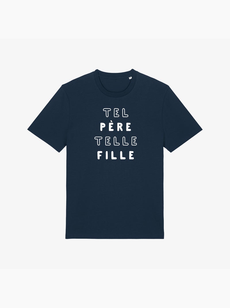 T-shirt Man - TEL PÈRE TELLE FILLE MPT Marineblauw - Kiabi