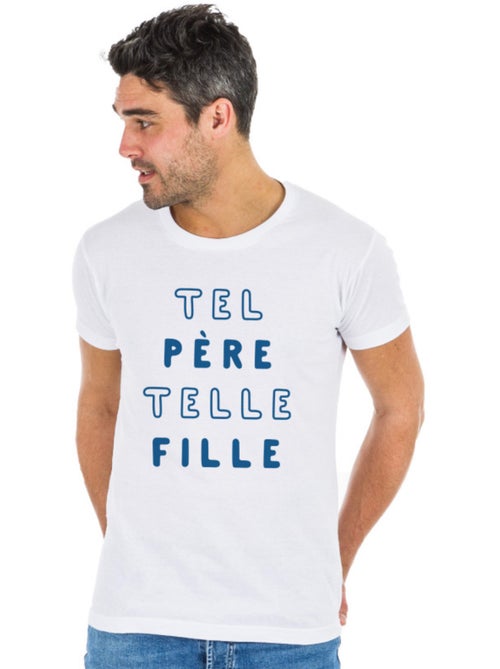 T-shirt Man - TEL PÈRE TELLE FILLE MPT - Kiabi T-shirt Man - TEL PÈRE TELLE FILLE MPT - Kiabi