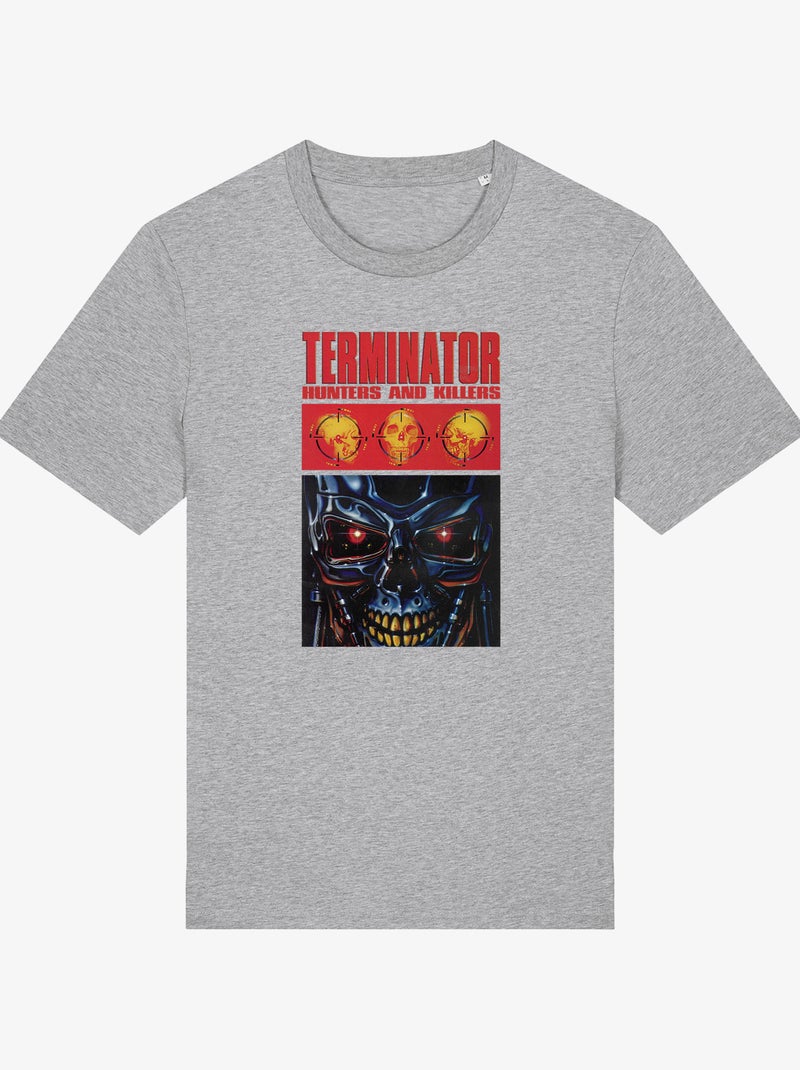 T-shirt Man - THE TERMINATOR HUNTERS AND KILLERS Gemêleerd grijs - Kiabi