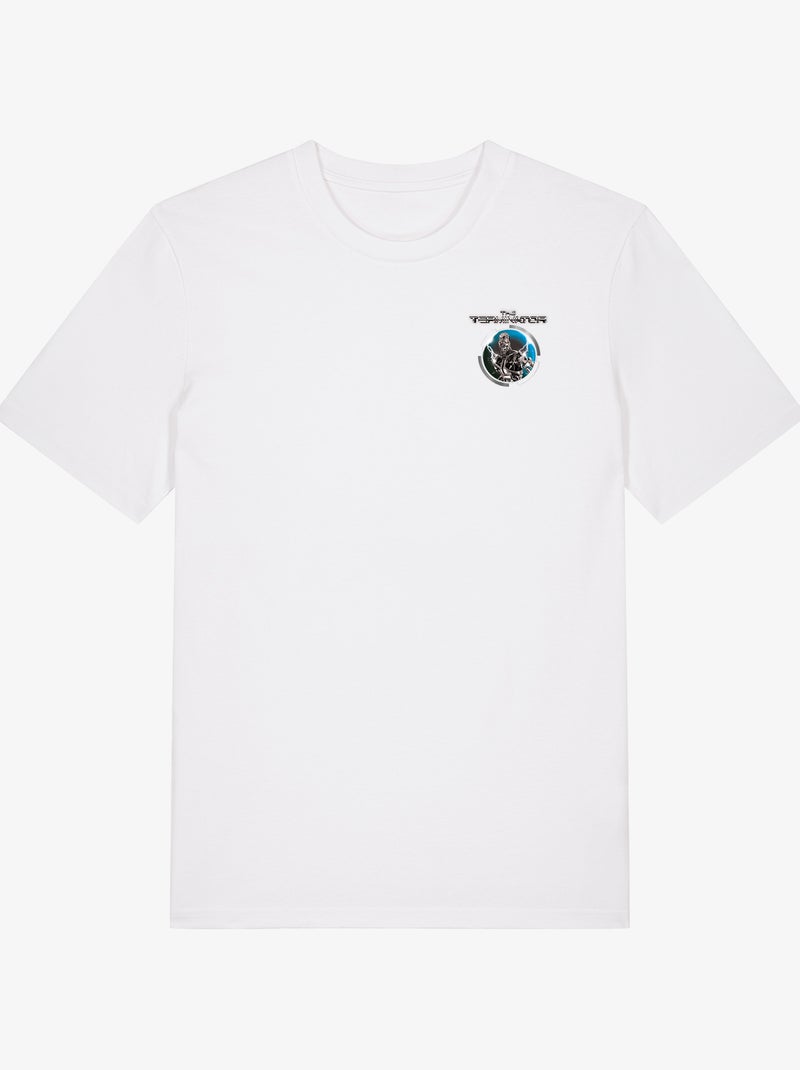 T-shirt Man - THE TERMINATOR LOGO COEUR Wit - Kiabi