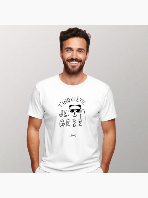 T-shirt Man - T'INQUIETE JE GERE - Kiabi T-shirt Man - T'INQUIETE JE GERE - Kiabi