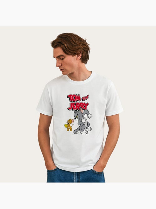 T-shirt Man - TOM AND JERRY CHEESE GRAPHIC - Kiabi T-shirt Man - TOM AND JERRY CHEESE GRAPHIC - Kiabi