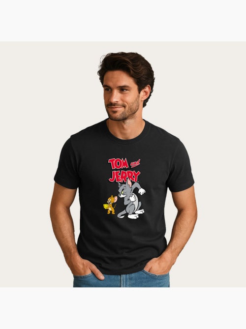 T-shirt Man - TOM AND JERRY CHEESE GRAPHIC - Kiabi T-shirt Man - TOM AND JERRY CHEESE GRAPHIC - Kiabi