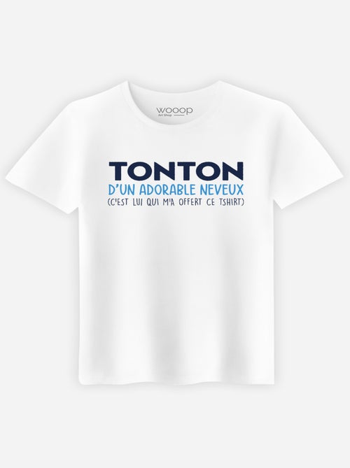 T-shirt Man - TONTON D'UN ADORABLE NEVEUX - Kiabi T-shirt Man - TONTON D'UN ADORABLE NEVEUX - Kiabi