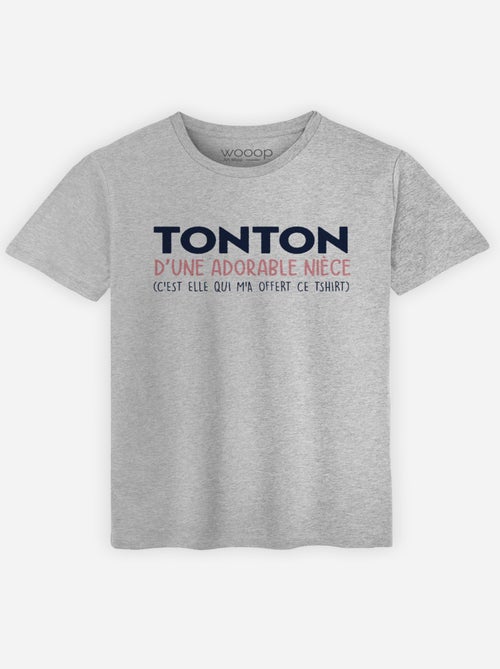 T-shirt Man - TONTON D'UNE ADORABLE NIECE - Kiabi T-shirt Man - TONTON D'UNE ADORABLE NIECE - Kiabi