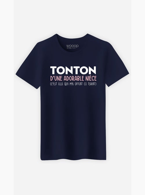 T-shirt Man - TONTON D'UNE ADORABLE NIECE - Kiabi T-shirt Man - TONTON D'UNE ADORABLE NIECE - Kiabi