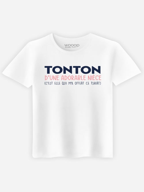 T-shirt Man - TONTON D'UNE ADORABLE NIECE - Kiabi T-shirt Man - TONTON D'UNE ADORABLE NIECE - Kiabi