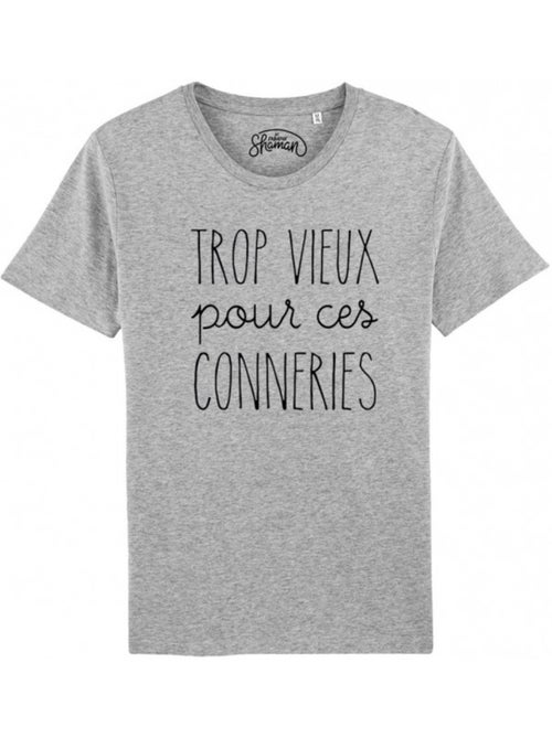 T-shirt Man - TROP VIEUX POUR CES CONNERIES - Kiabi T-shirt Man - TROP VIEUX POUR CES CONNERIES - Kiabi