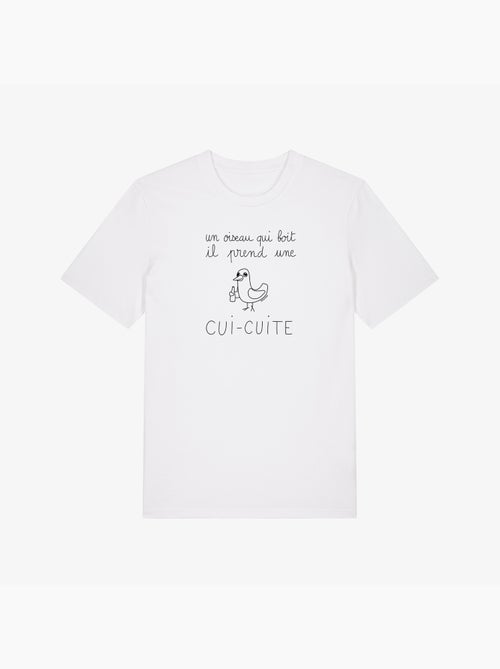 T-shirt Man - UN OISEAU QUI BOIT IL PREND UNE CUI-CUITE - Kiabi T-shirt Man - UN OISEAU QUI BOIT IL PREND UNE CUI-CUITE - Kiabi