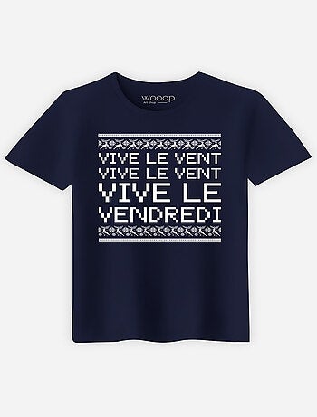 T-shirt man - vive le vent vive le vendredi