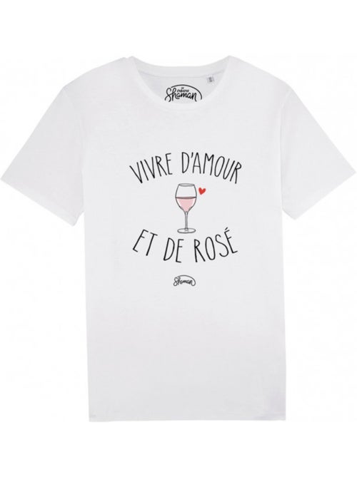 T-shirt Man - VIVRE D'AMOUR ET DE ROSE - Kiabi T-shirt Man - VIVRE D'AMOUR ET DE ROSE - Kiabi