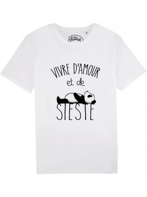 T-shirt Man - VIVRE D'AMOUR ET DE SIESTE - Kiabi T-shirt Man - VIVRE D'AMOUR ET DE SIESTE - Kiabi