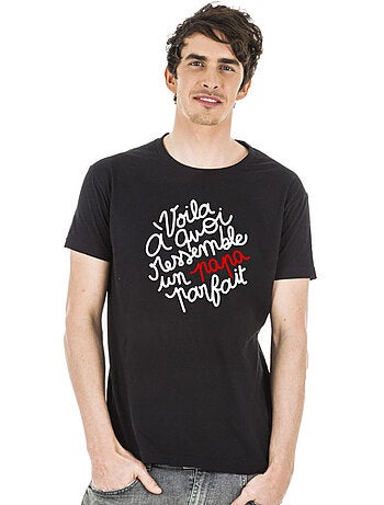 T-shirt Man - VOILÀ À QUOI RESSEMBLE UN PAPA PARFAIT