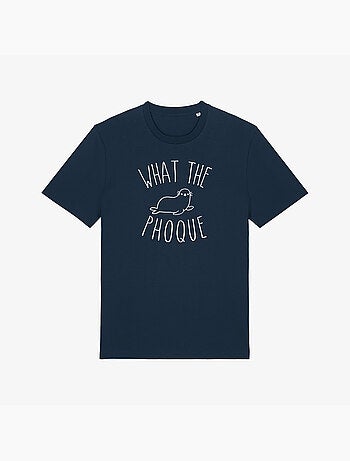 T-shirt Man - WHAT THE PHOQUE