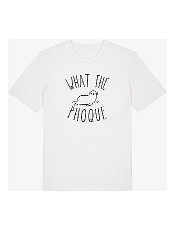 T-shirt Man - WHAT THE PHOQUE