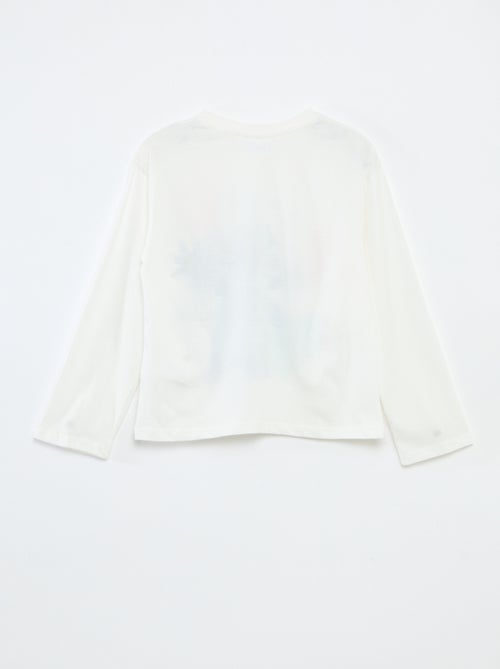 T-shirt manche longue 'Stitch' 'Disney' - Kiabi T-shirt manche longue 'Stitch' 'Disney' - Kiabi