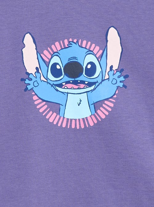 T-shirt manche longue 'Stitch' 'Disney' - Kiabi