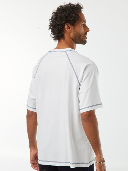 T-shirt manches courtes à la coupe oversize - Kiabi