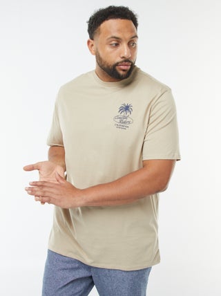 T-shirt manches courtes à motif