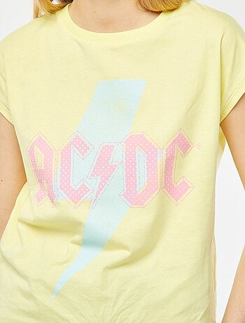 T-shirt manches courtes 'AC/DC'