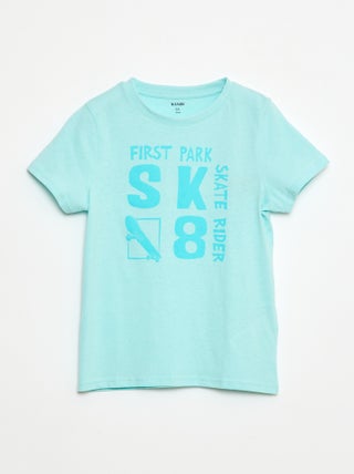 T-shirt manches courtes avec imprimé