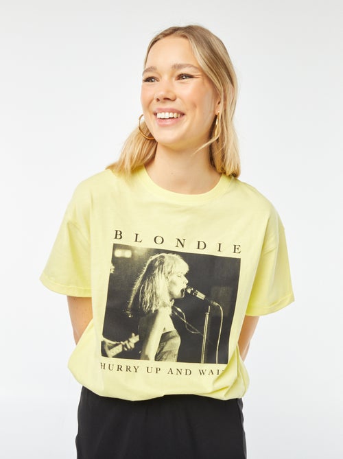 T-shirt manches courtes 'Blondie' - Kiabi