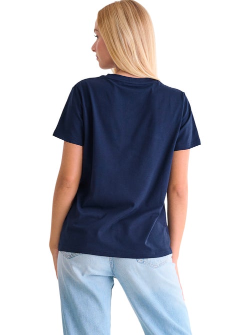 T-shirt manches courtes coeur summertime - Kiabi T-shirt manches courtes coeur summertime - Kiabi