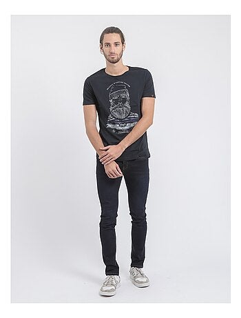 T-shirt manches courtes col rond pur coton JABRUN