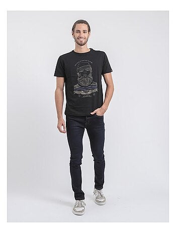 T-shirt manches courtes col rond pur coton JABRUN