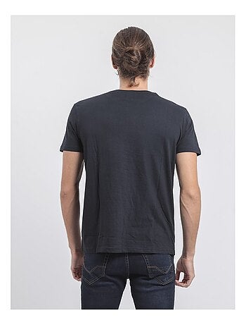 T-shirt manches courtes col rond pur coton JARDIN