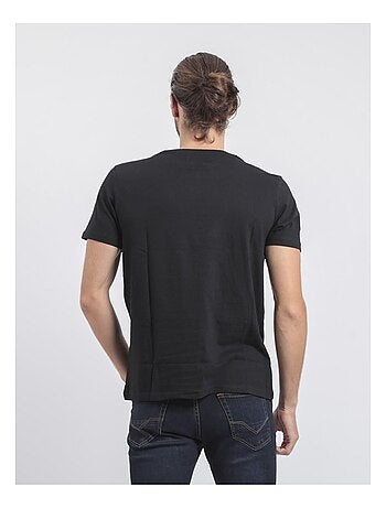 T-shirt manches courtes col rond pur coton JIBIDEL