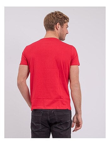 T-shirt manches courtes col rond pur coton NOCTAVIO