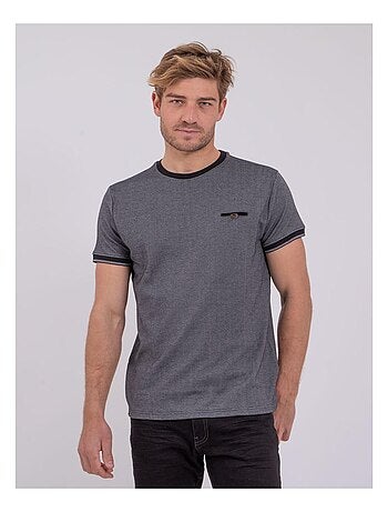 T-shirt manches courtes col rond pur coton NOMIKO