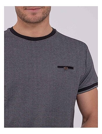 T-shirt manches courtes col rond pur coton NOMIKO