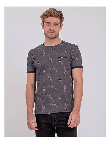 T-shirt manches courtes col rond pur coton NOMITAX
