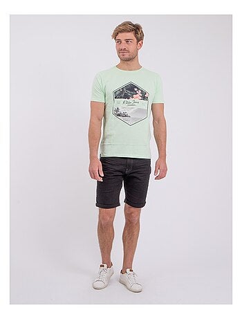 T-shirt manches courtes col rond pur coton NUMADOC