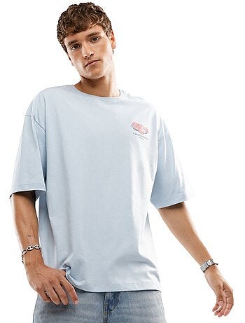 T-shirt manches courtes coton bio homme lifestyle homme lobster light
