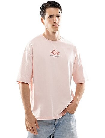 T-shirt manches courtes coton bio homme lifestyle homme naiad