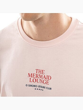 T-shirt manches courtes coton bio homme lifestyle homme naiad