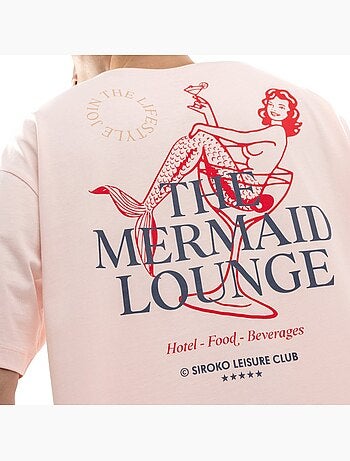 T-shirt manches courtes coton bio homme lifestyle homme naiad