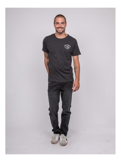 T-shirt manches courtes coton imprimé jopatriot - Kiabi