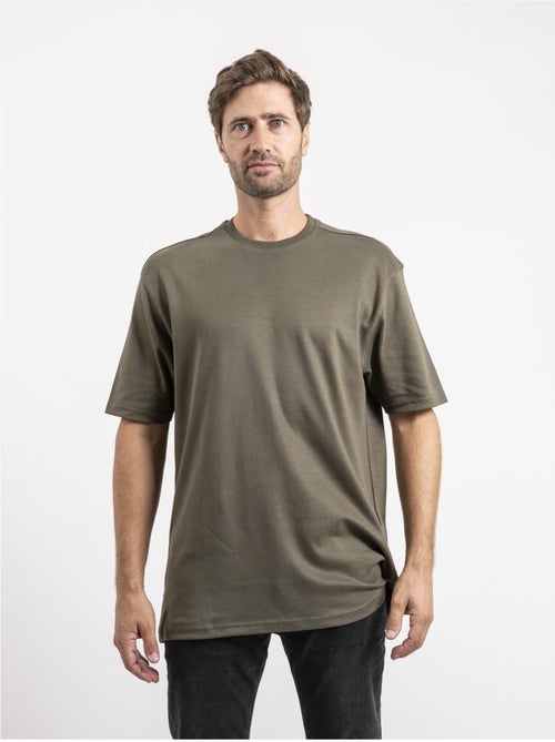 T-shirt manches courtes coton oversize jocitron - Kiabi