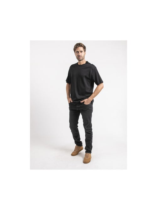 T-shirt manches courtes coton oversize jocitron - Kiabi