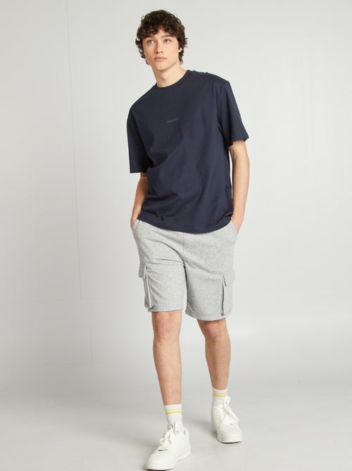 T-shirt manches courtes en maille jersey - Kiabi