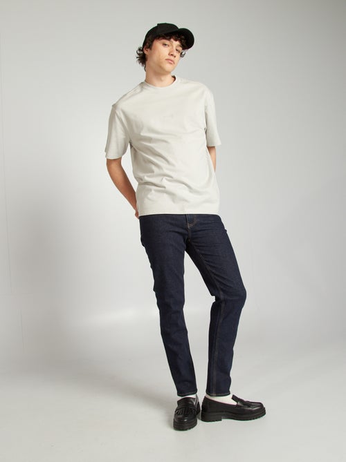 T-shirt manches courtes en maille jersey - Kiabi