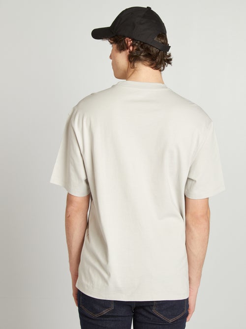 T-shirt manches courtes en maille jersey - Kiabi